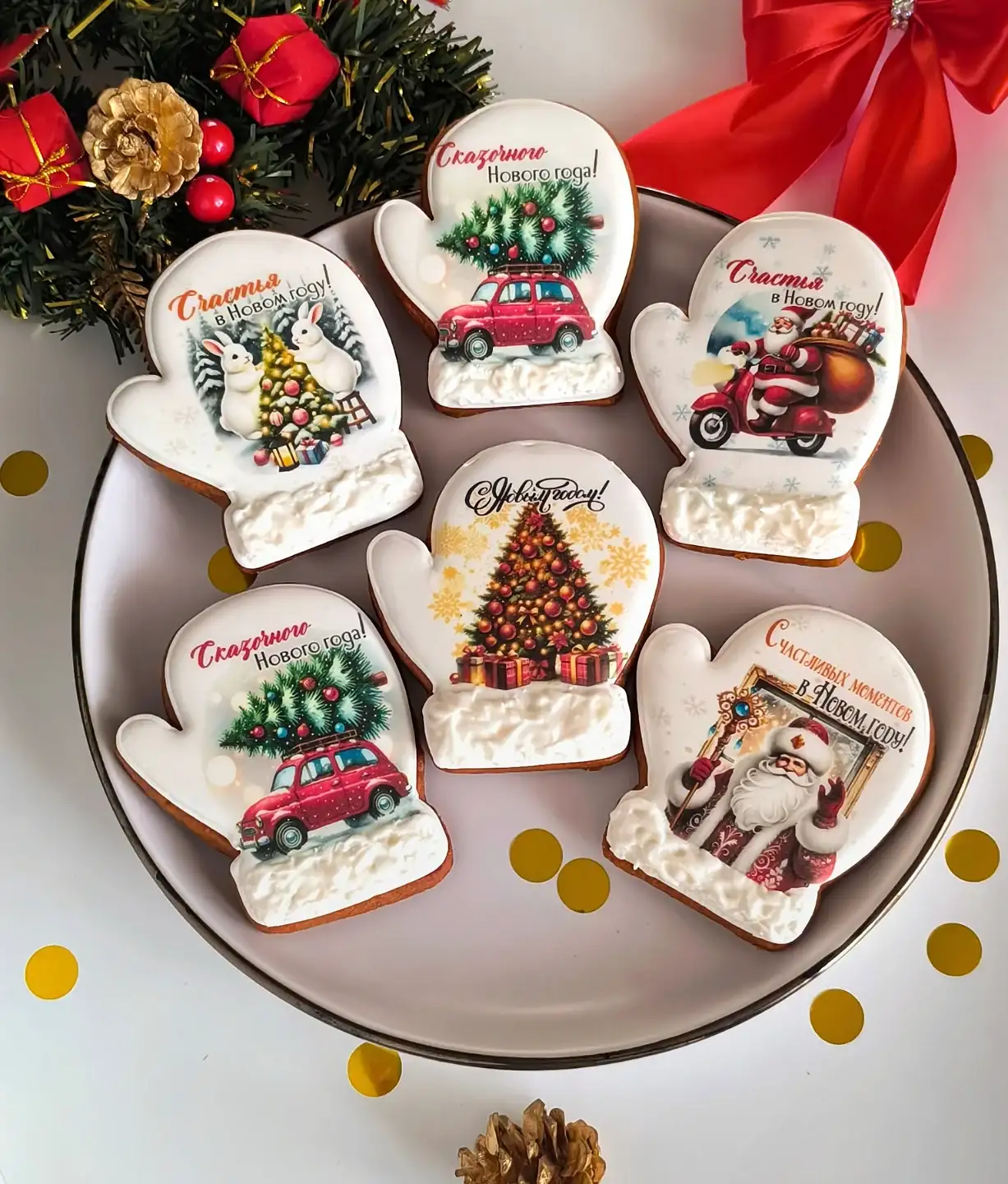 Пряники «Варежки»