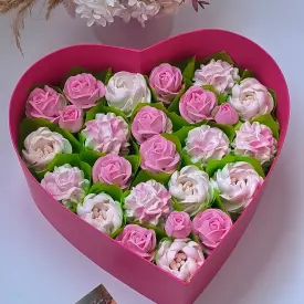 Большая коробочка зефира