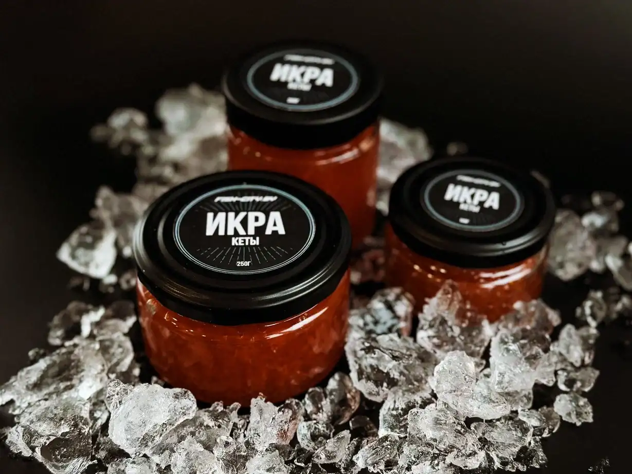 Икра кеты, 250 г фото 2