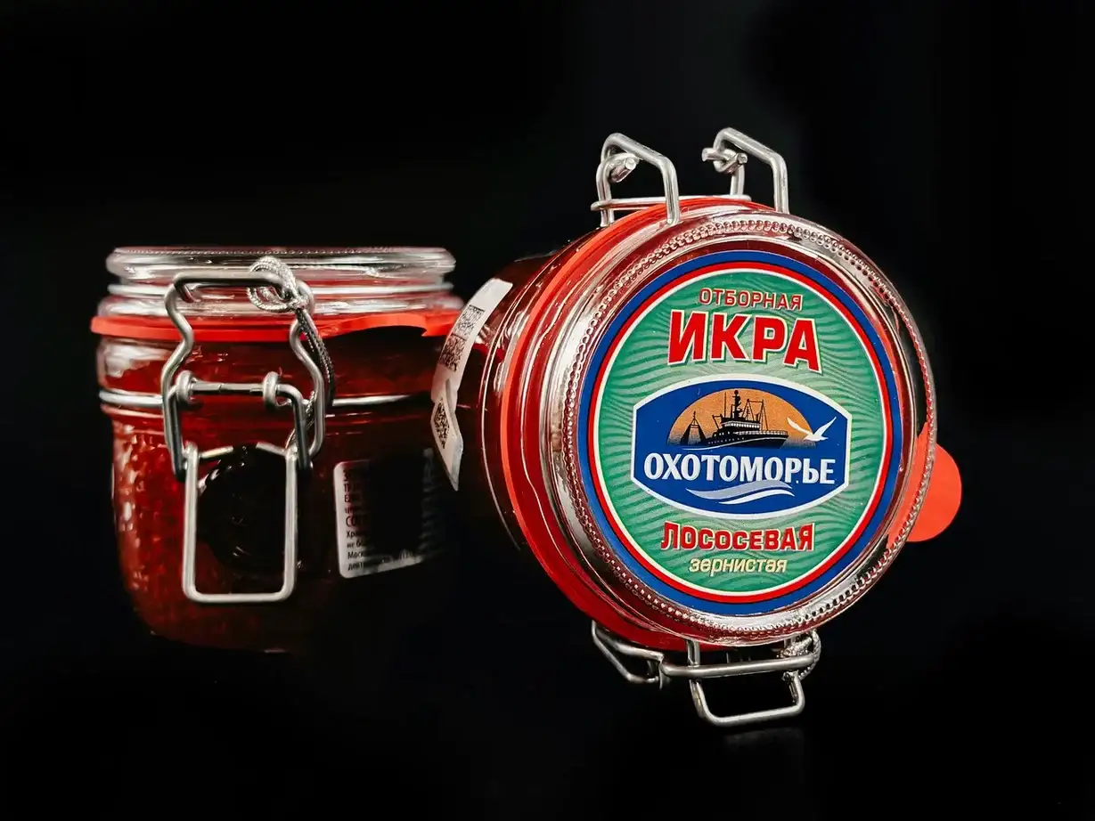 Икра горбуши «Охотоморье», 230 г