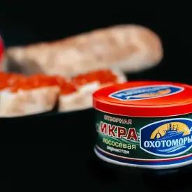 Икра горбуши «Охотоморье», 110 г