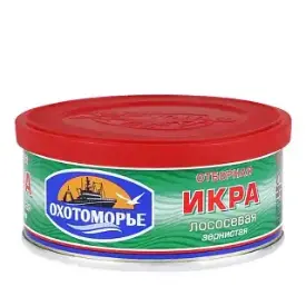 Икра кеты «Охотоморье», 130 г