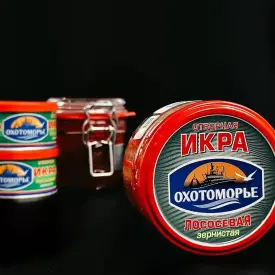 Икра горбуши «Охотоморье», 200 г