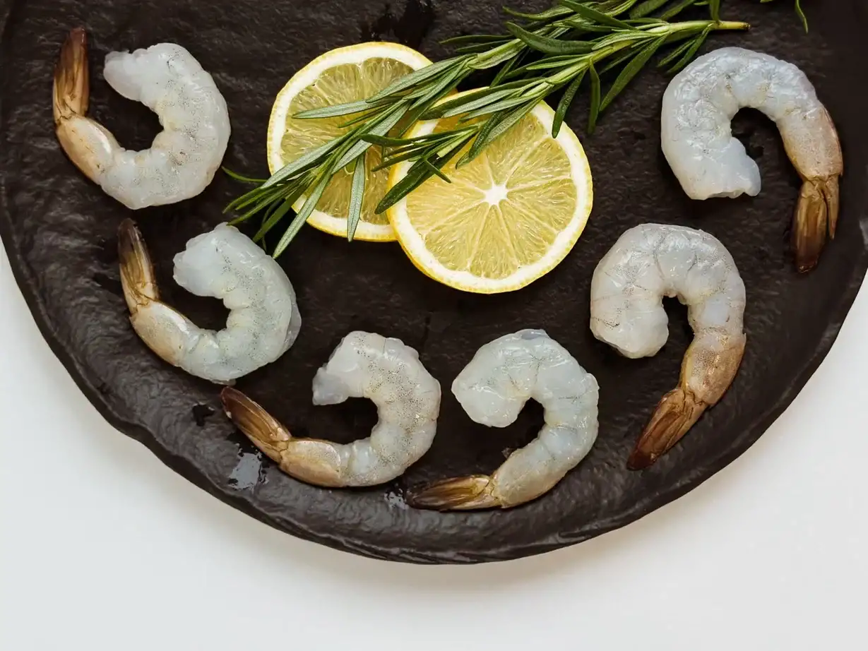 Креветки ваннамей 26/30 морож., без головы, очищ., 0.5 кг фото 1