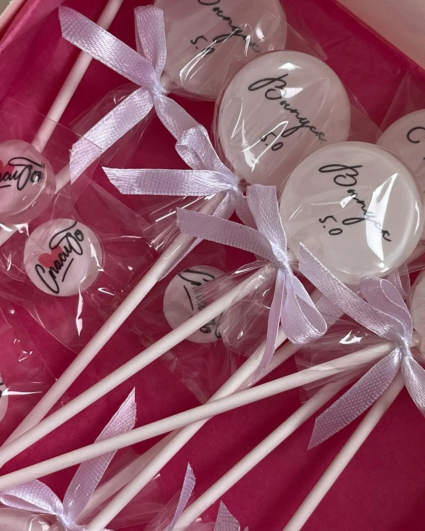 Леденцы 3,5 см с изображением внутри фото 2