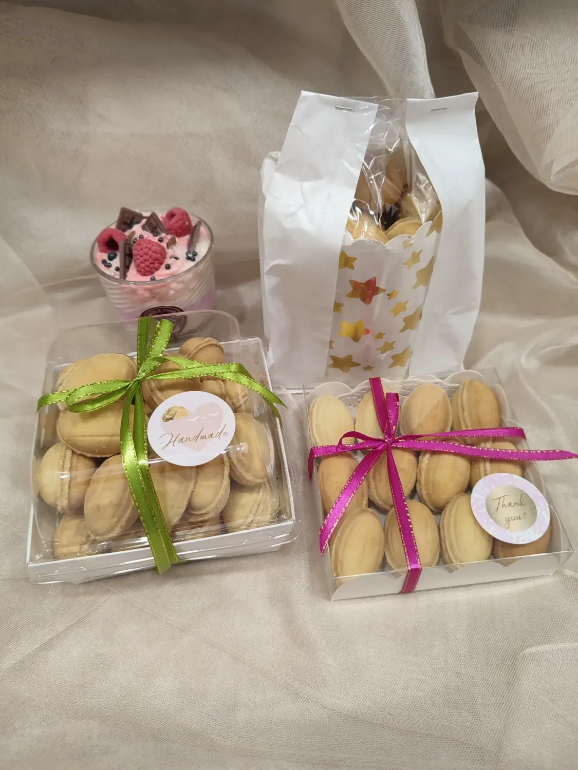 Печенье "Орешки" с начинкой фото 2