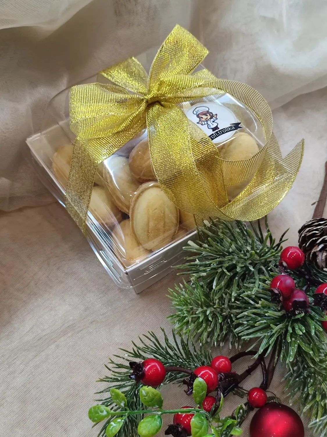 Печенье "Орешки" с начинкой фото 7