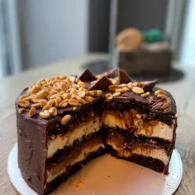 Торт "Сникерс", 1 кг