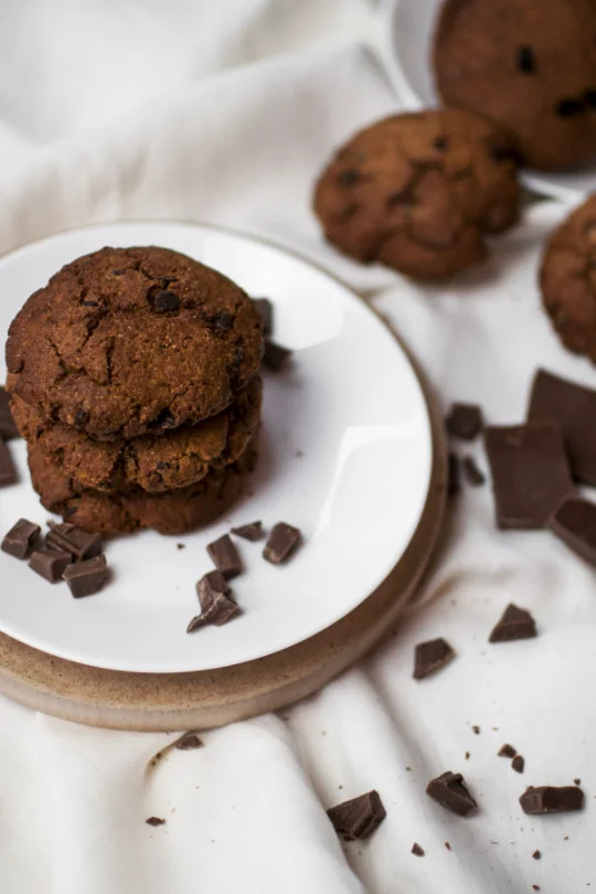 Печенье ржаное цельнозерновое на закваске (шоколад)