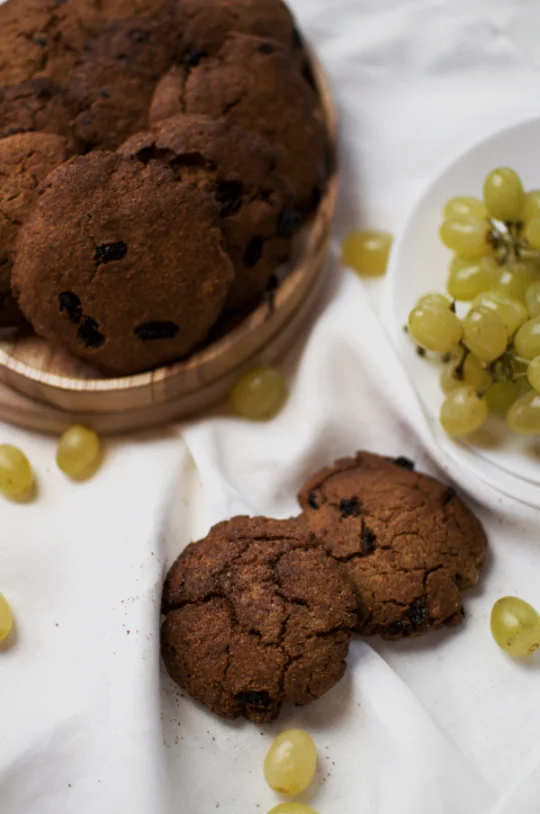 Печенье ржаное цельнозерновое на закваске (изюм), 1 кг