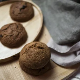 Печенье ржаное цельнозерновое имбирное, 1 кг