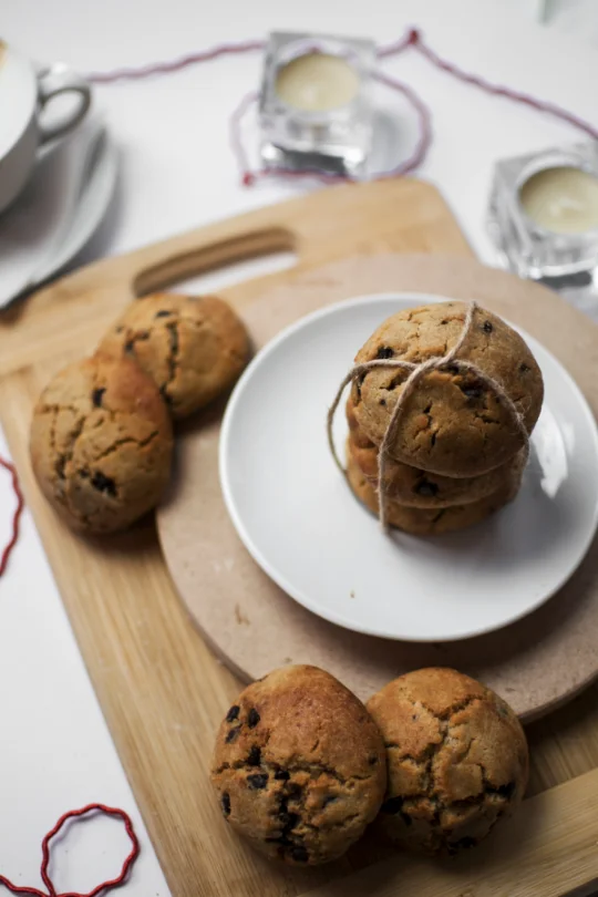 Печенье творожное с шоколадом, 1 кг