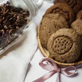 Печенье овсяно-кокосовое с изюмом,