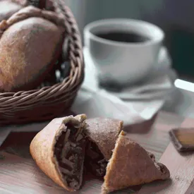 Пирожки с капустой и грибами, 1 шт.