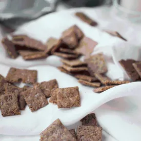 Крекеры из пророщенного зерна на закваске (семечки), 200 г.