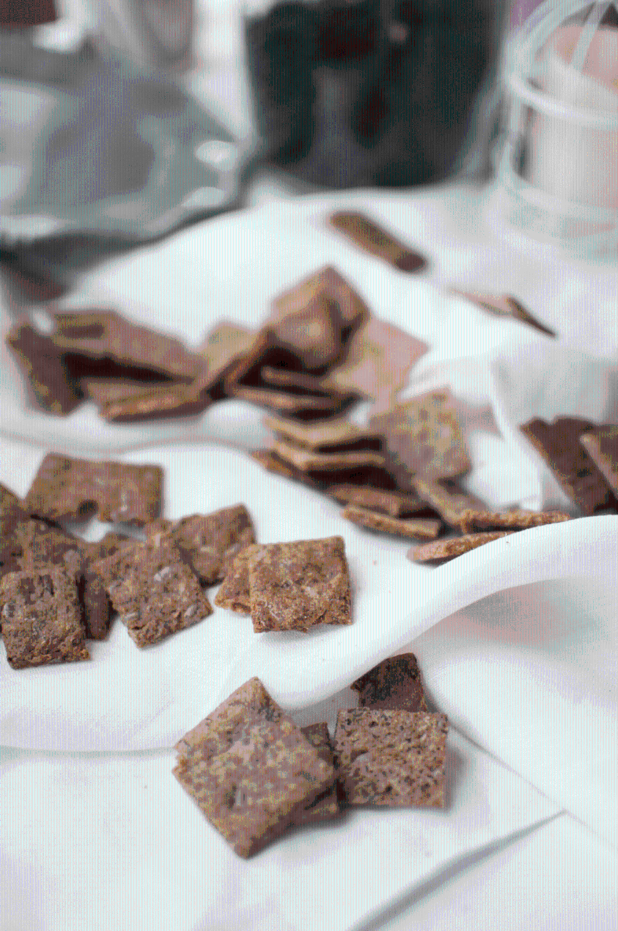 Крекеры из пророщенного зерна на закваске (семечки), 200 г.