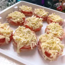 Рубленые котлеты с шапочкой (ПП)