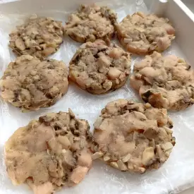 Рубленые пп-котлеты с грибами