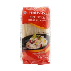 Лапша рисовая 5 мм, AROY-D, 0,45 г