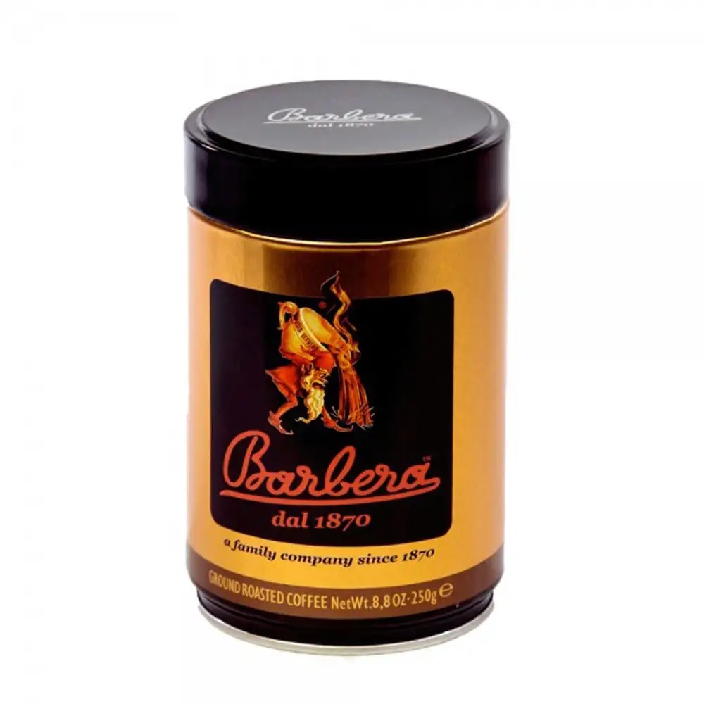 Кофе Barbera мол., 250 гр., в ж/б, GOLD