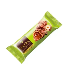 Вафельный батончик «O`Zera Chocolate Hazelnut» 23 гр., с ореховой начинкой