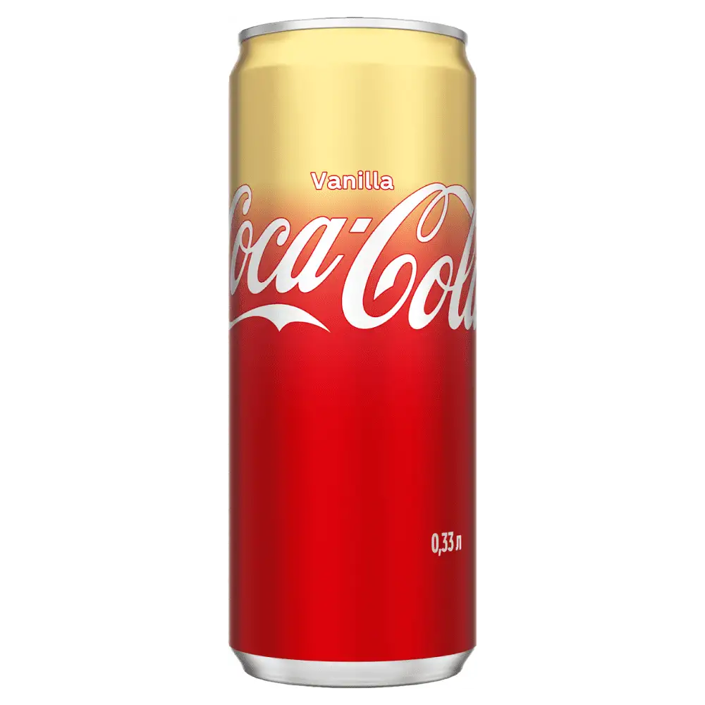 Напиток «Coca-Cola Vanilla» 0,33 л., жестян. банка