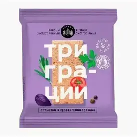 Хлебцы «Три Грации» 55 гр., с томатом и прованскими травами