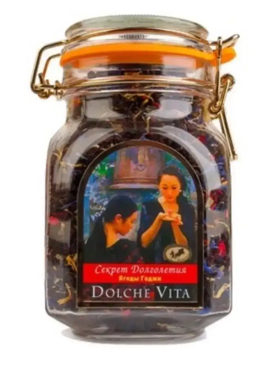 Чай «Dolche vita» ст/б, 125 гр., черный, «Секрет Долголетия»