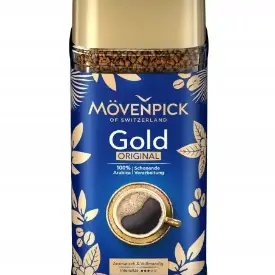 Кофе «Movenpick» растворим. сублим., 100 гр., ст/б., Gold Original