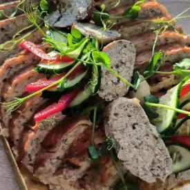 Фаршированная курица