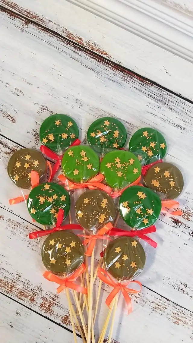 Леденцы с декором фото 2