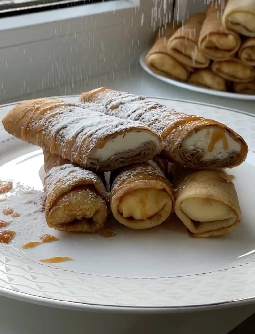 Сладкие блинчики с творожной начинкой, 1 кг