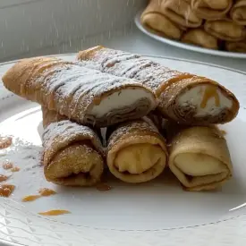 Сладкие блинчики с творожной начинкой, 1 кг