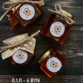 Мед липовый, 0.1 кг