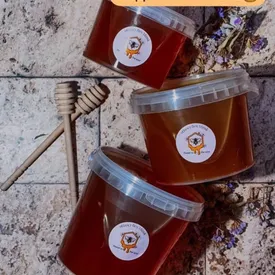 Мед лесной, луговой, цветочный, разнотравье, 0.5 л