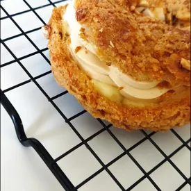 Пирожное "Пари-Брест" миндальное, 1 шт