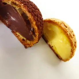 Пирожное "Шу" манго-маракуйя, 6 шт