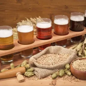 Солод ржаной неферментированный молотый, мешок 40 кг