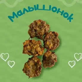 Очень маленькое печенье с тыквой и ягненком