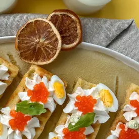 Сырные вафли