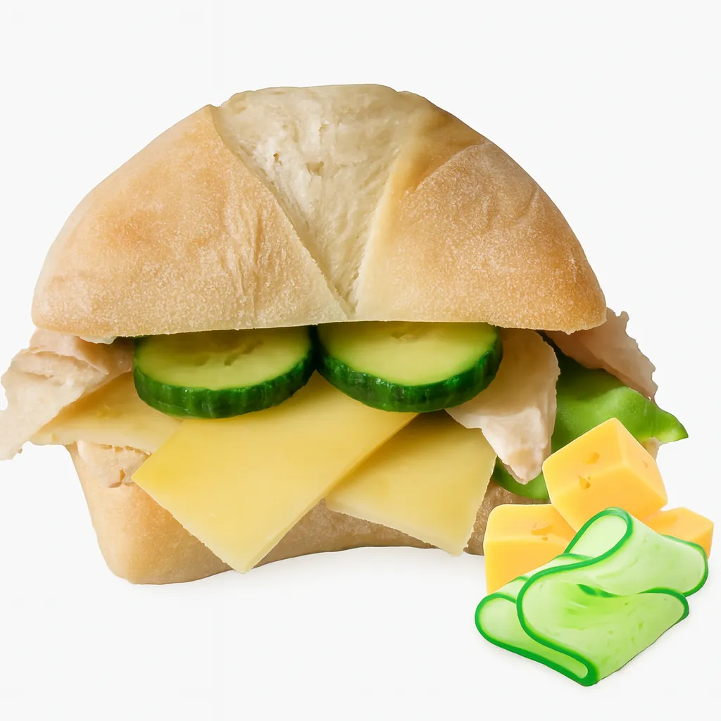 Сэндвич-чиабатта с индейкой и грибным соусом, 120 г