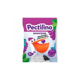 Конфеты пектиновые с соком винограда Pectilino 80 г, 15 шт./уп.