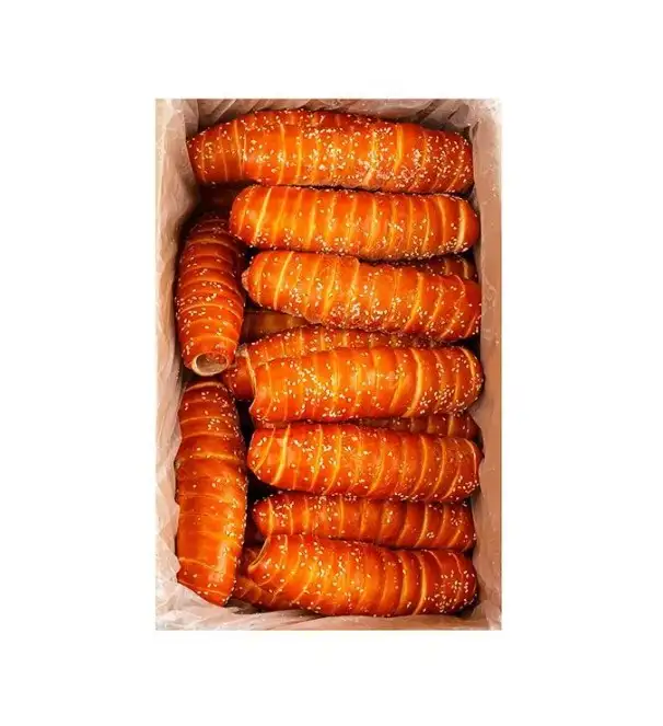 Изделие хлебобулочное быстрозамороженное «Брецель-дог с кунжутом» (160 г), 35 шт./уп. фото 2