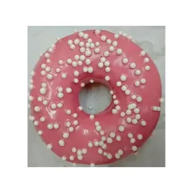 Пончик «Донатс малиновый» с посыпкой, замороженный (70 г)
