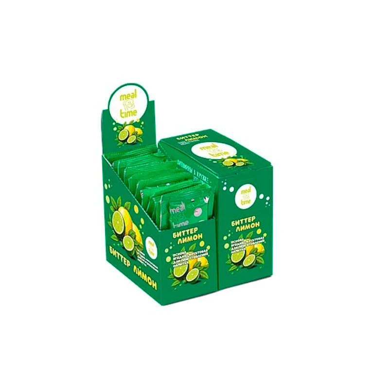 Основа для напитка «Биттер лимон», 60 г, 10 шт./уп