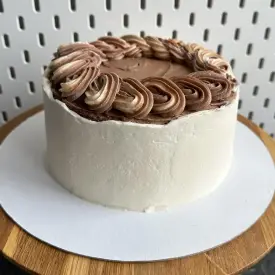 Торт «Морковный» с чизкейком