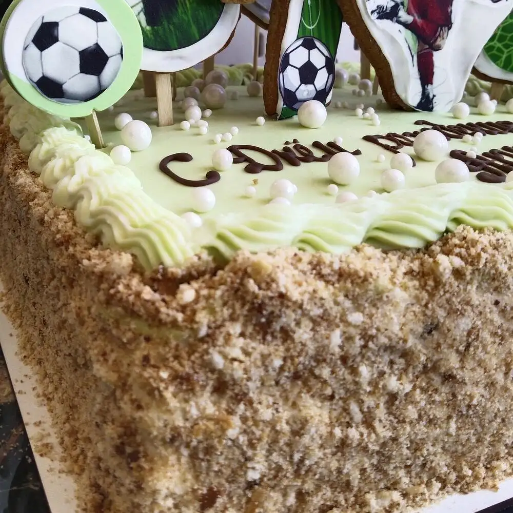 Торт детский «Футбол» фото 2