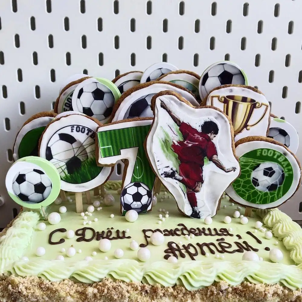 Торт детский «Футбол» фото 3