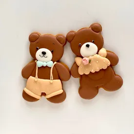 Пряник "Мишка-Джентльмен", 1 шт.