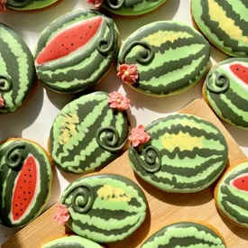 Пряник "Арбуз"